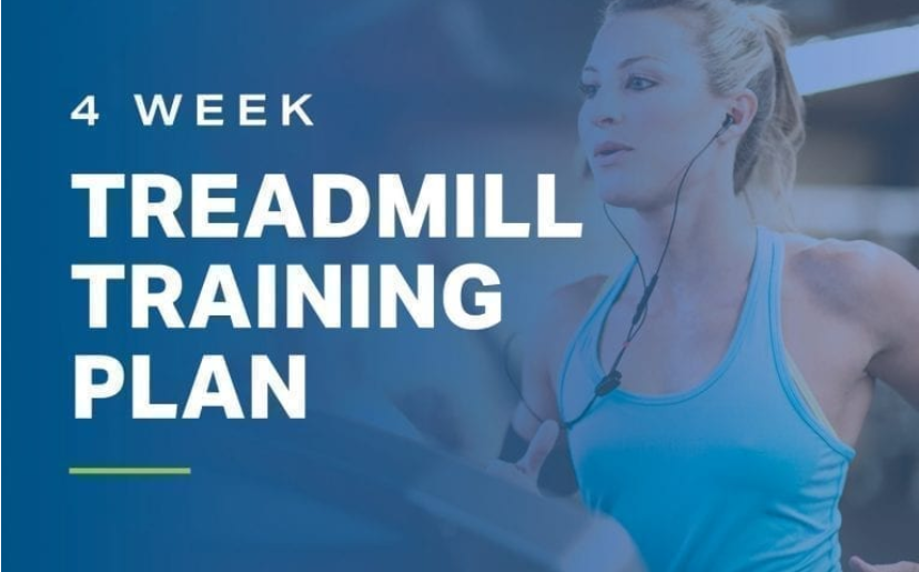 4-Week Treadmill Training Plan